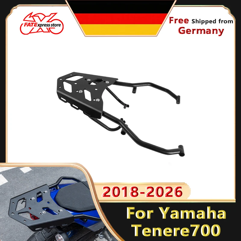 Supporto Portapacchi Posteriore WOLFLINE per Yamaha Tenere 700 2018-2026, Porta Bauletto Moto, Supporto Cargo