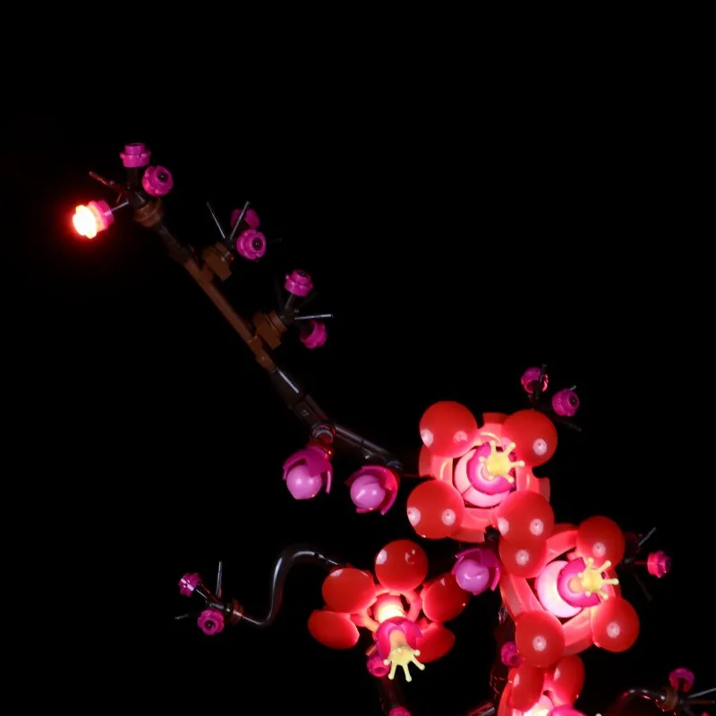 MAXCXT LED Light Set For LEGO 10369 Plum Blossom DIY Decorative Lamp With Battery Box (Not Include Lego Building Blocks Set ﻿）
