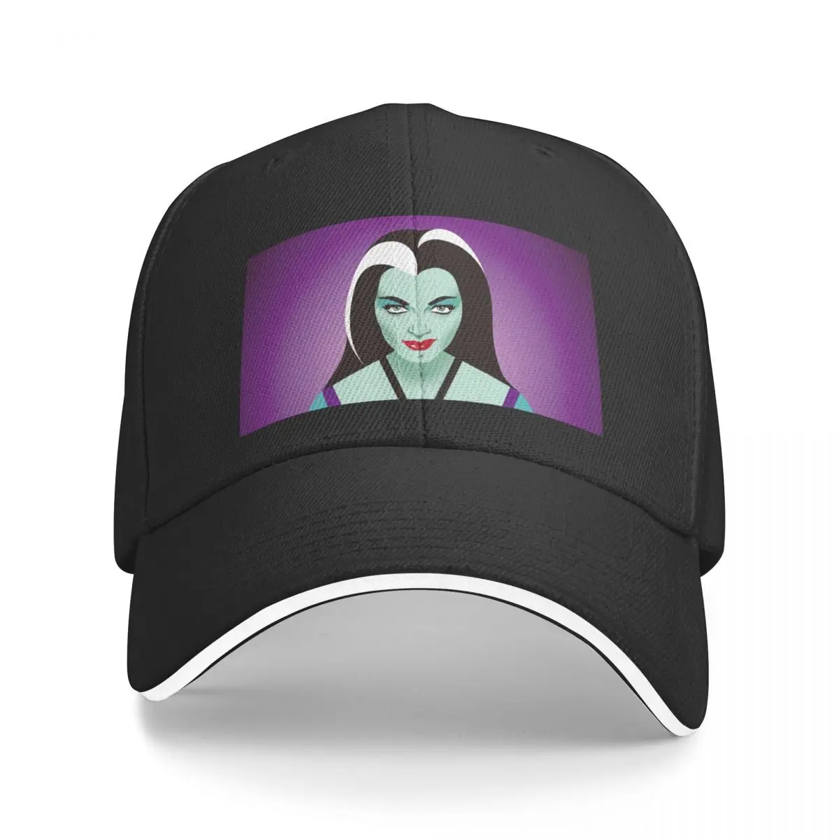 Lily Munster Baseball Cap Vintage Hat Man For The Sun Men Golf Wear Women's