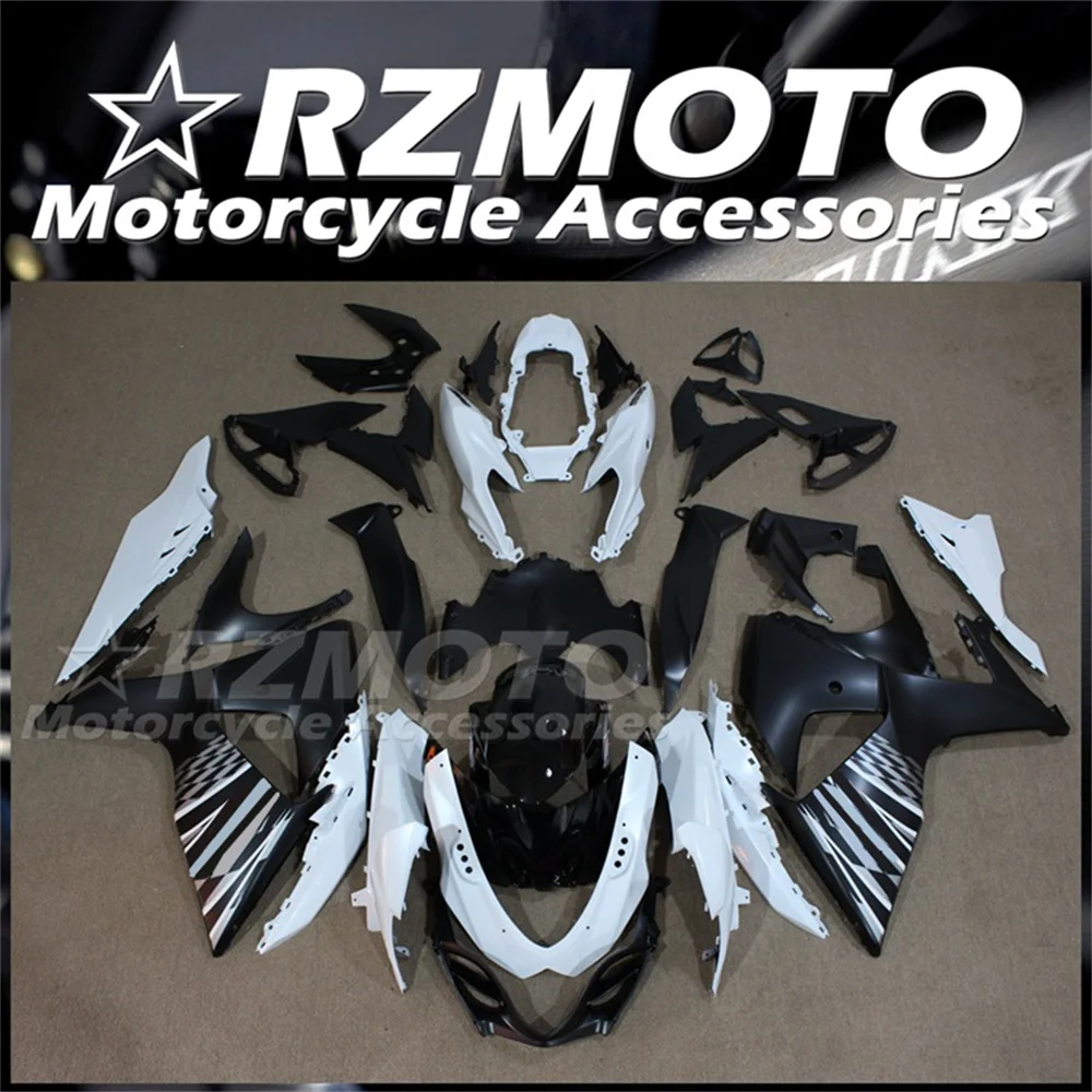 ABS motocicleta carenagens Kit para Suzuki, Custom branco e preto, novo, GSX-R1000, K9, 2009, 2010, 2011, 2012, 2013, 2014, 2015, 2016