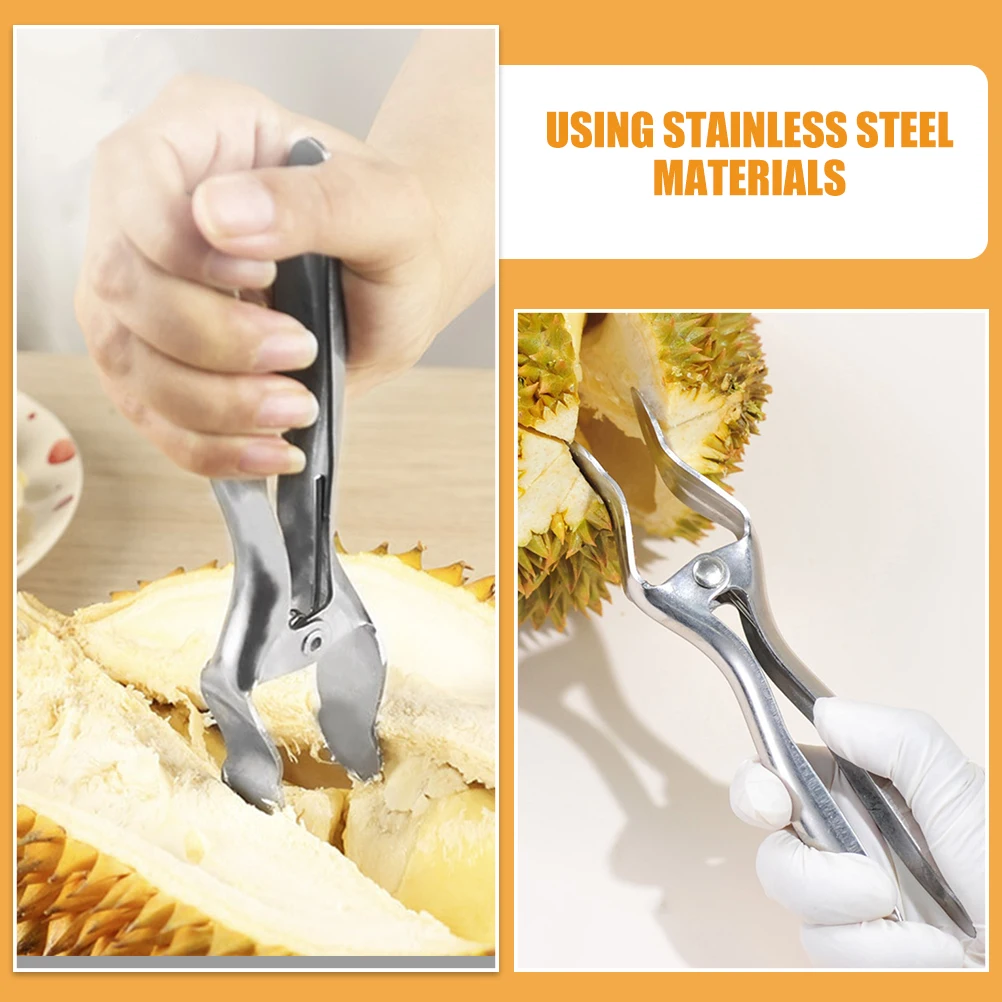 

Durian Opener Stainless Steel Fruit Separator Watermelon Divider Household Kitchen Gadgets Easy Practical Durian Tool