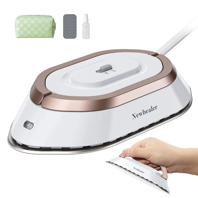 Yunchi Mini Electric Iron 30S Fast Heating Ceramic Heating Element Does Not Damage The Fabric Compact Can Be Stored In Luggage
