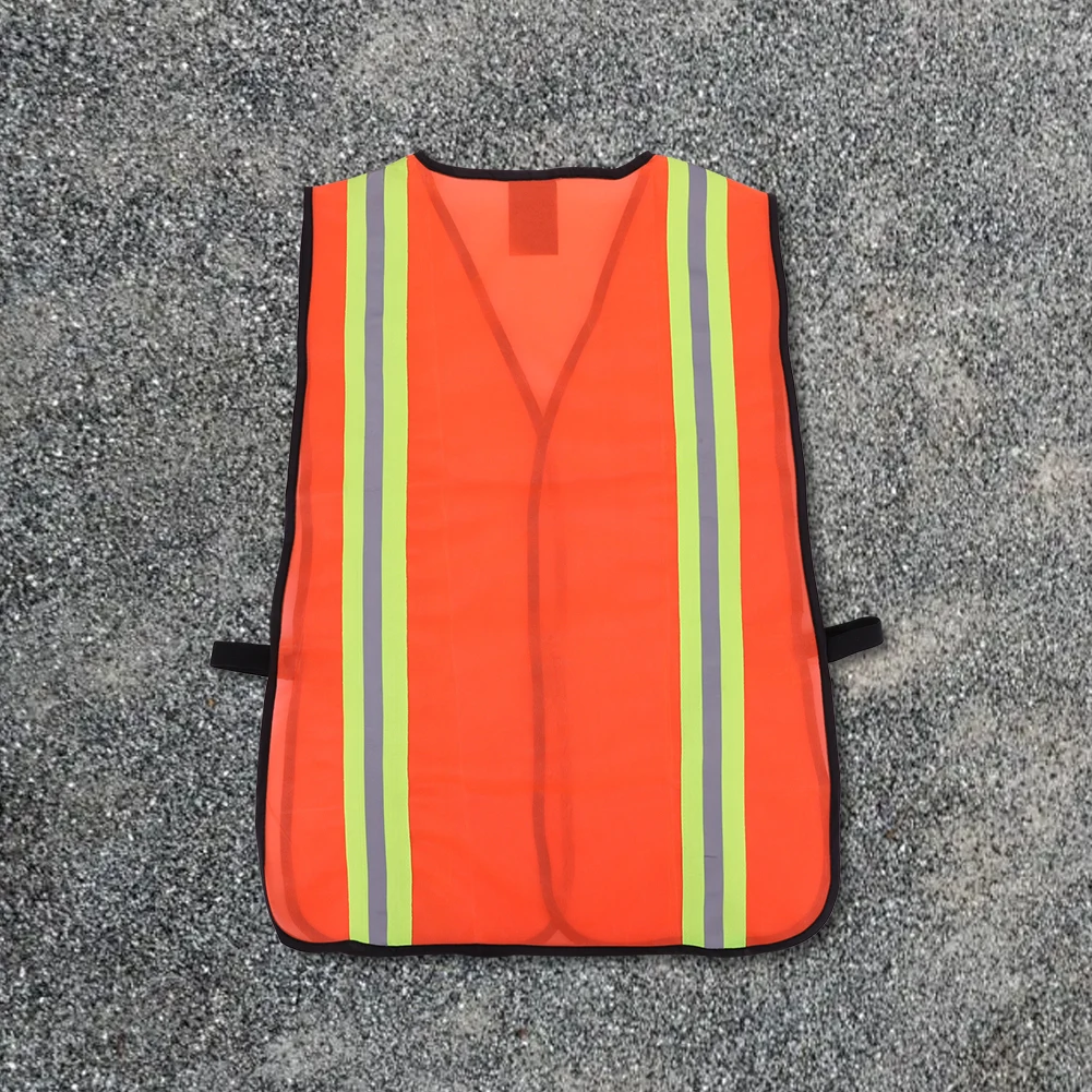 Industrial Safety Vest with Reflective Strips Breathable Night Working Vest Construction Work Vest for Women & Men