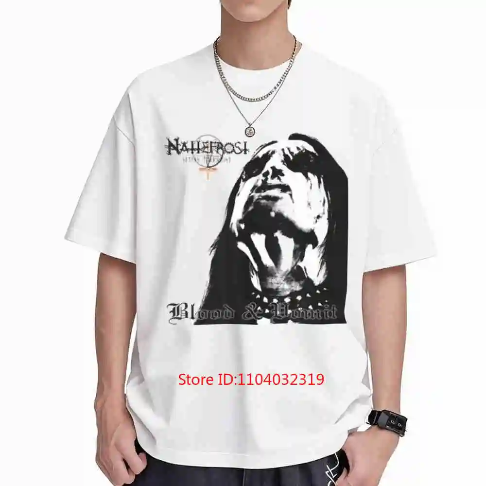 Nattefrost Blood And Vomit Chronique Short Sleeve Tee 100% Cotton T-Shirt