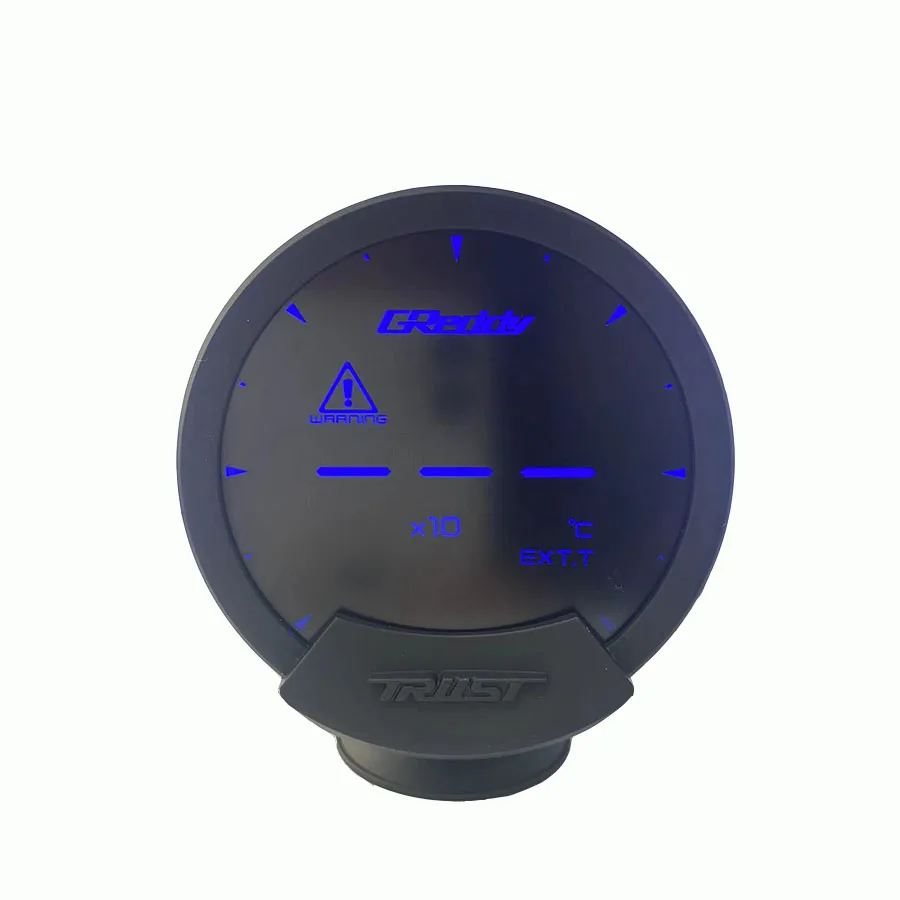 10 Kleuren Greddi Sirius Lcd Race-Gauge Turbo Snelheid Volt Water & Olie Temp Olie Pers Rpm A/F Brandstofverhouding Geen Controller Vereist