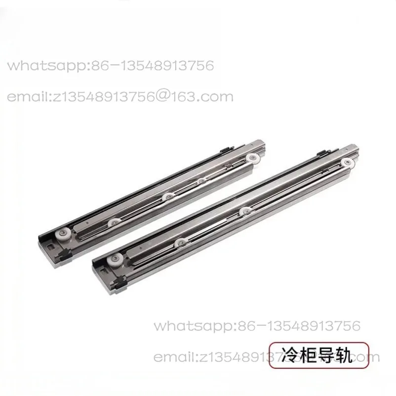 Freezer Slide Drawer Rail Catering Equipment Rail Stainless Steel Steaming Cabinet Door Rail Oven Accessories
