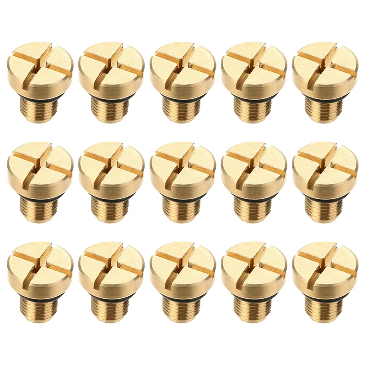 

15pcs Radiator Overflow Coolant Expansion Tank Bleeder Screw 17111712788 for BMW E36 E39 E46