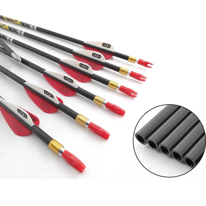 

Стрельба из лука ID4,2 мм Spine 350 400 500 600 700 800 900 Стрелы из чистого углерода VAP Victory V1 Полные стрелы для охоты и стрельбы по мишеням