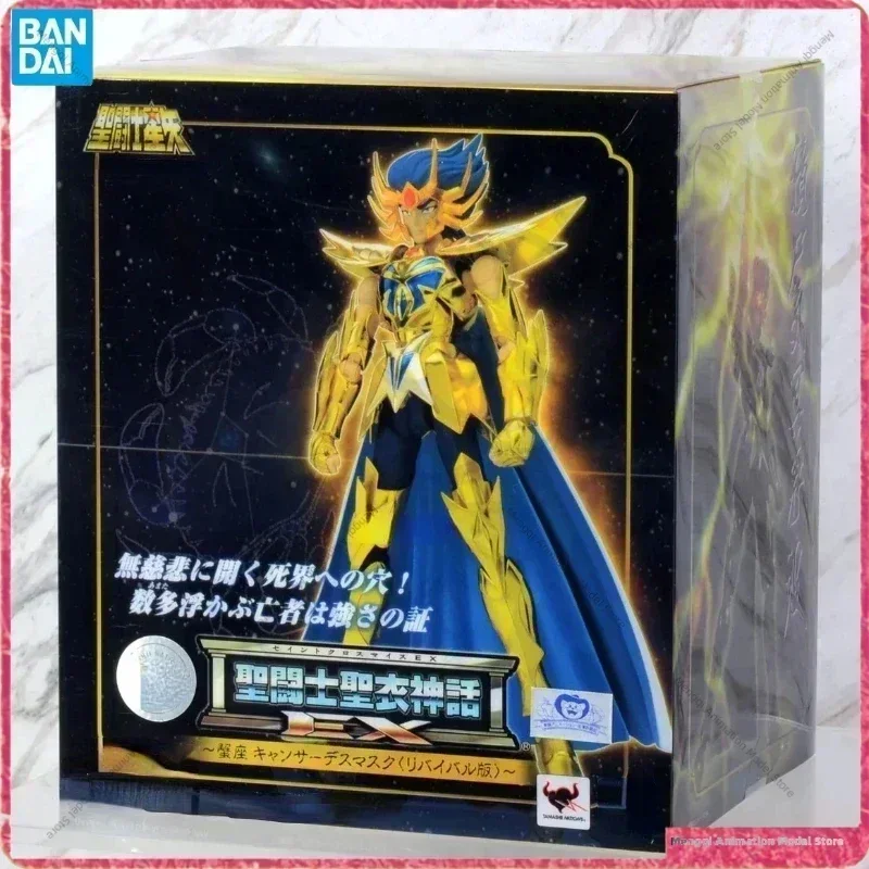 

In Stock Japanese Bandai Genuine Saint Seiya EX2.0 Saint Cloth Myth Cancer Dimasco Movable Figure Toy Gifts Ffor Children