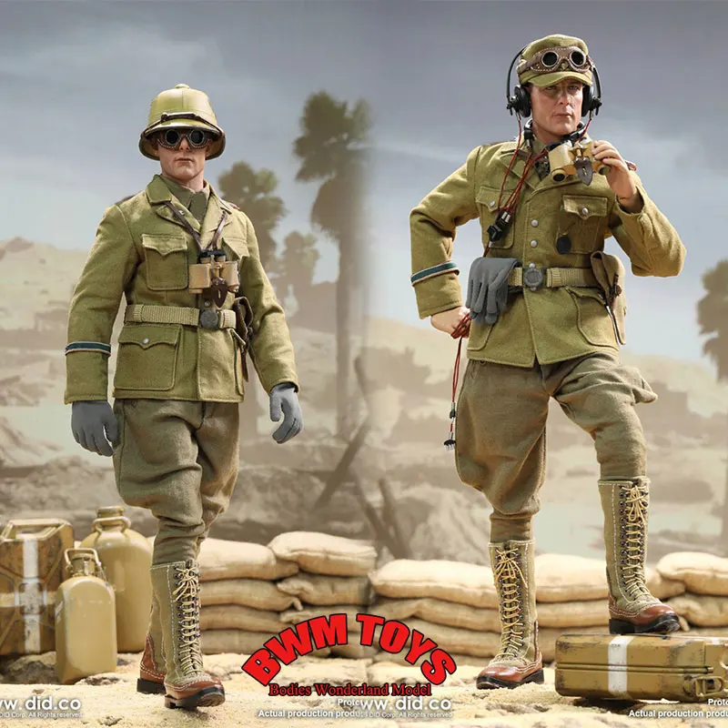 

In Stock DID D80185 1/6 Scale Soldier WWII Delivery Man Armored Commander 12Inch Action Figure Doll Collection