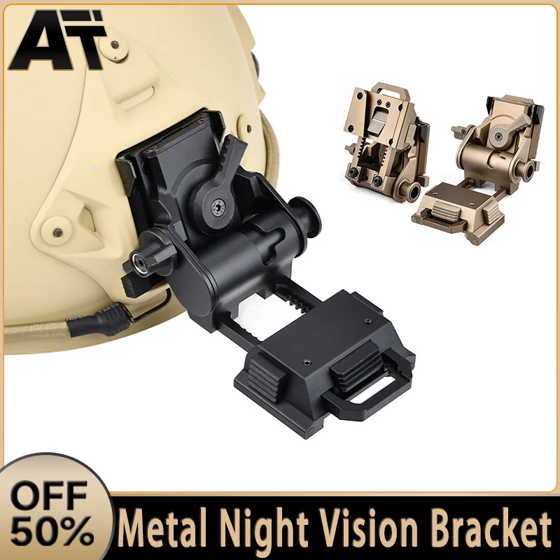 

WADSN Metal L4 G24 NVG Fast Helmet Mount Breakaway Base Airsoft Night Vision Adapters Fit PVS15 PVS18 GPNVG18 Hunting Accessory