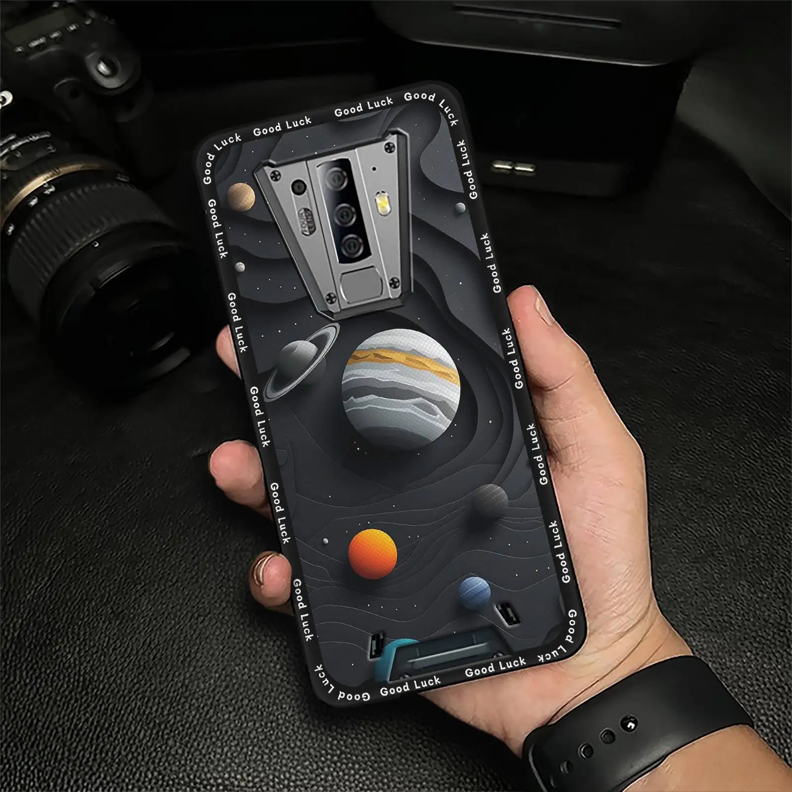 Anti-dust Back Cover Phone Case For Blackview BV6900 Soft case TPU Full wrap Cartoon protective Anti-knock Waterproof