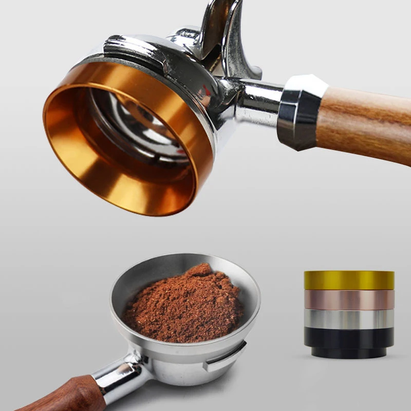 Anillo de filtro de café magnético, herramienta de café en polvo, filtros portátiles, anillo dosificador de café Espresso, accesorios de café, 51mm, 53mm, 58mm