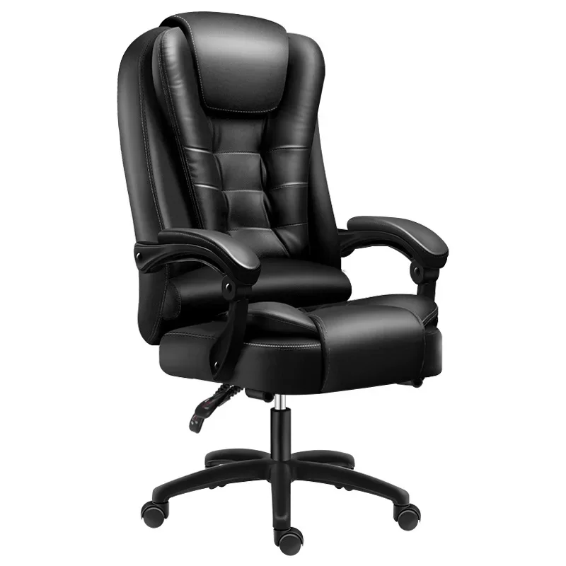 

'Indoor Office Furniture PU High Back Office Armchair Swivel Luxury Boss Executive Leather Office Chairs