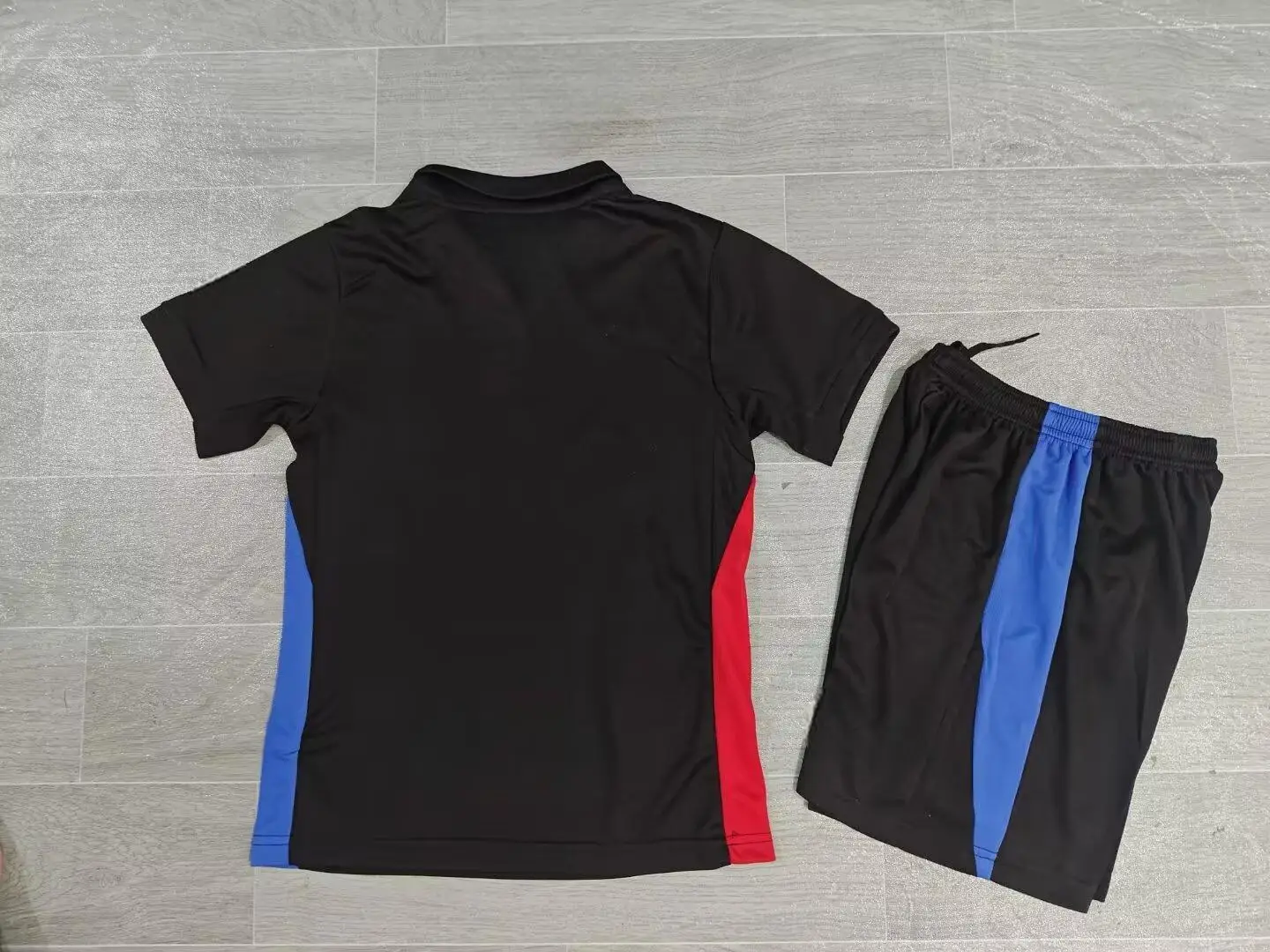 Short-sleeved adult football training suit children's football training suit set