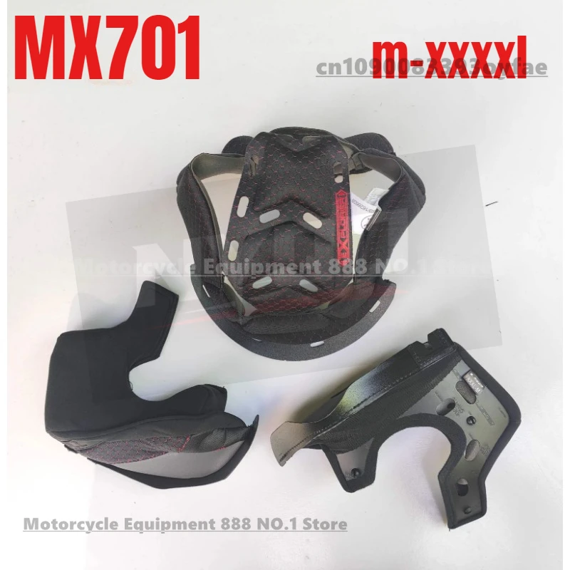 

Original LS2 MX701 Motorcycle Helmet Lining Helmet Cotton Accessories