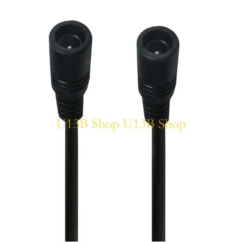 U13B 5.5mmx 2.1mm 암에서 여성에서 여성 전원 커넥터 어댑터 케이블을위한 LED 스트립
