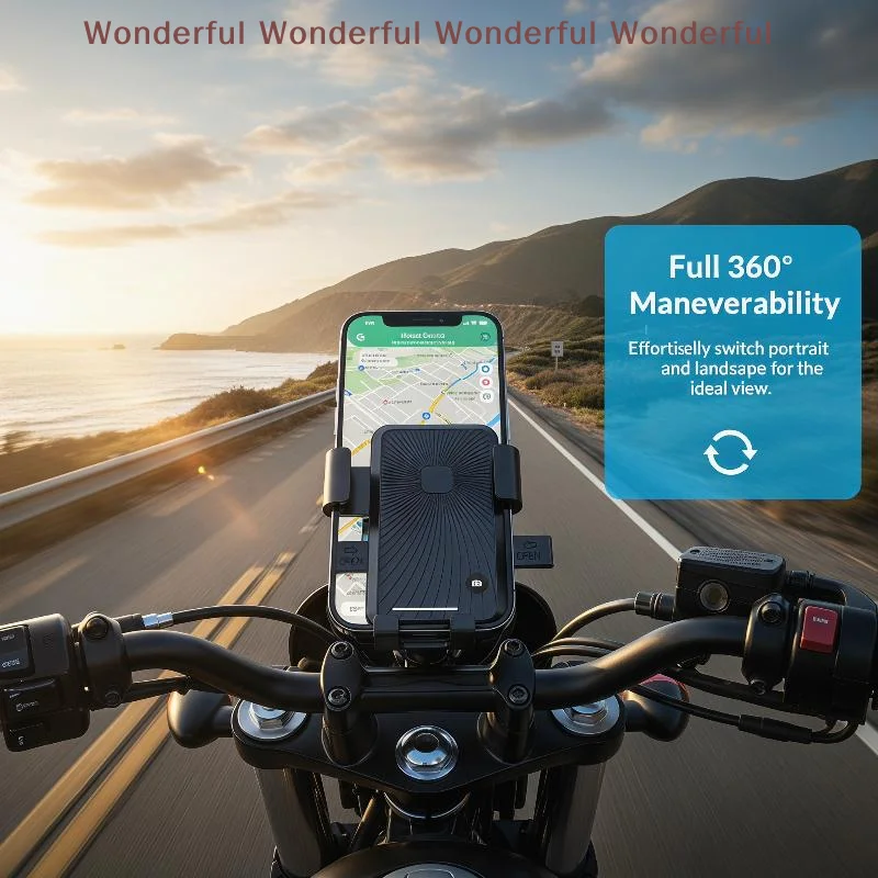 Versatile Bicycle Phone Holder Fits Smartphones up to 7 Inches Securely