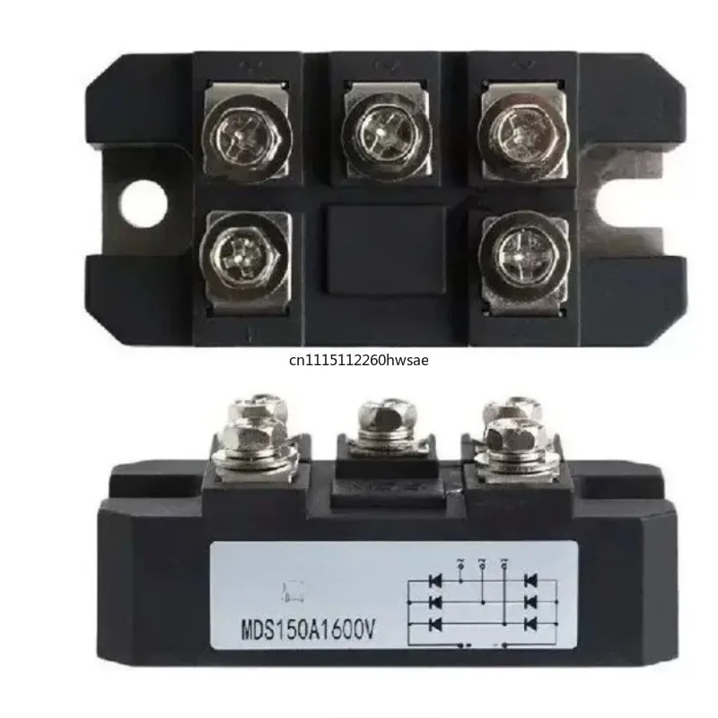 MDS150A H4GE 150A 1600V Three Phase Diode Rectifier Bridge Module, Industrial AC-DC Power Conversion Board