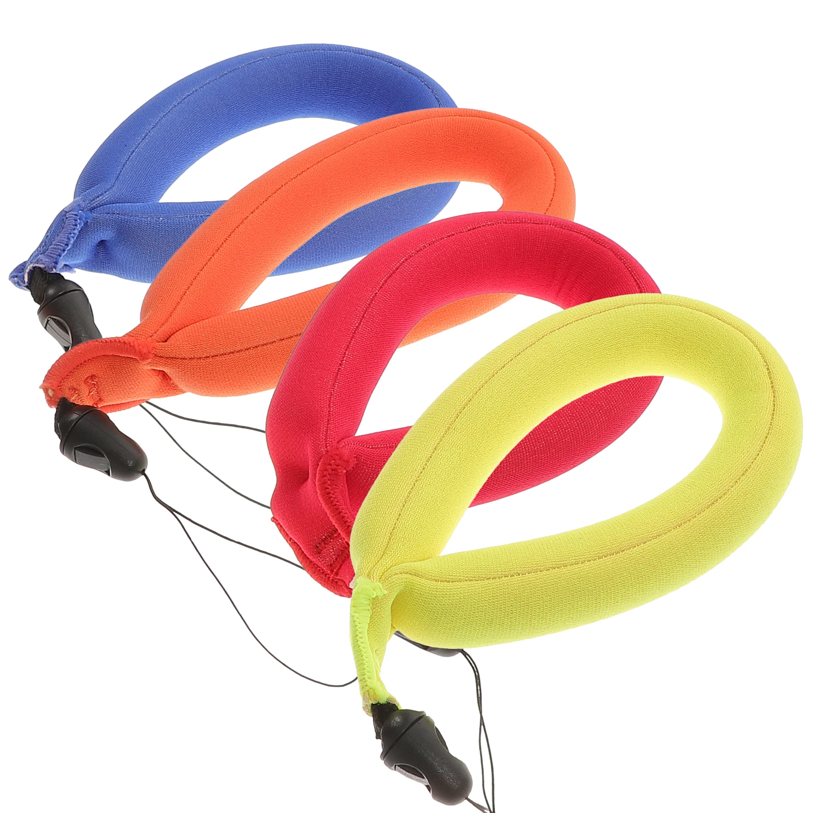 

4 pcs Buoyant Wrist Straps Waterproof Floating Lanyards for Cameras Diving Hand Belts Universal Float Foam Wristbands Camera