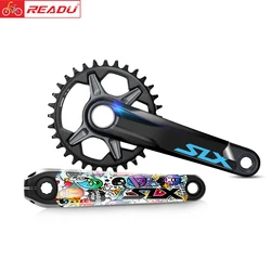 READU Mountain Bike SLX M7100 Crank Sticker AM DH Crank Decal Bike Stickers Bike Accessories