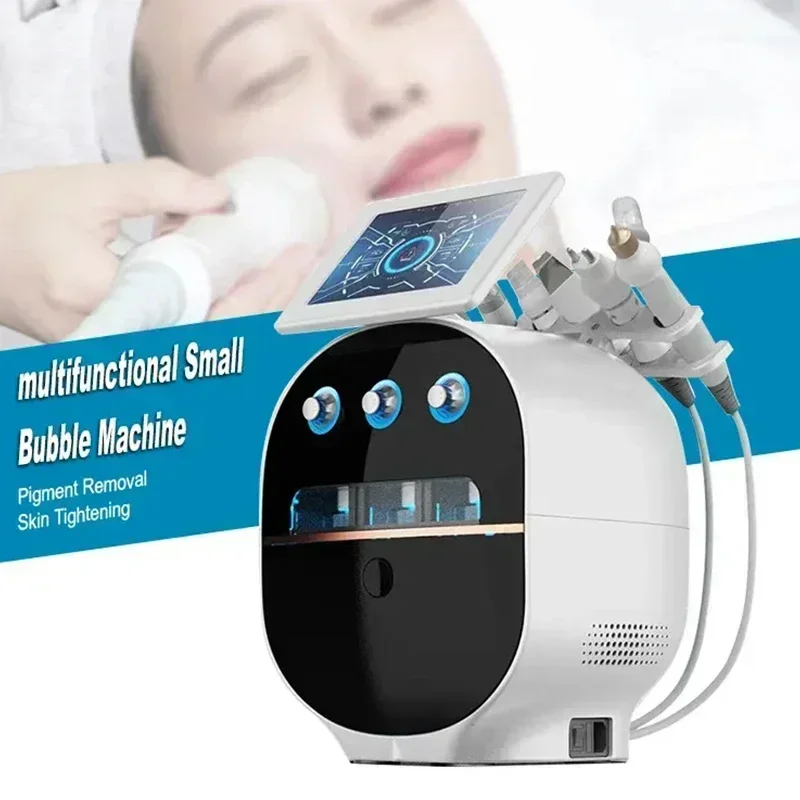 6 In 1 Water Dermabrasion Hydro Machine Deep Cleansing Machine Water Jet Facial Clean Dead Skin Removal Salon Use