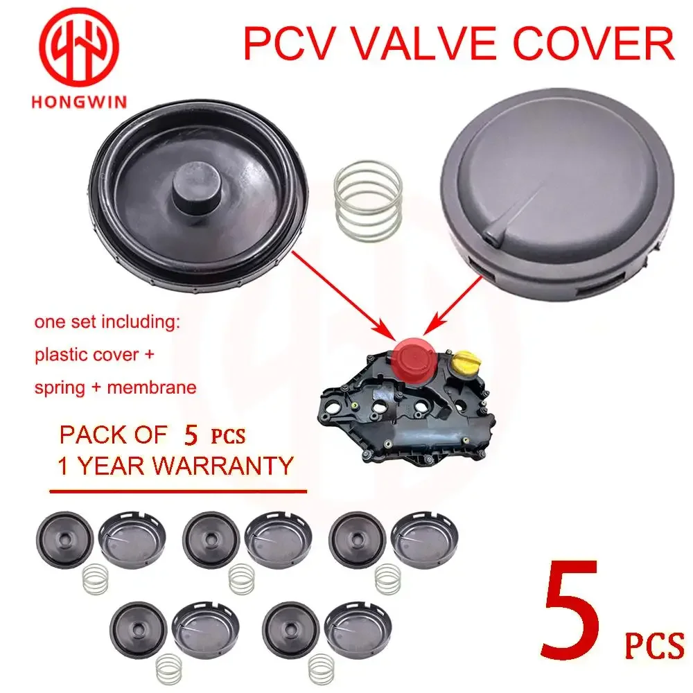 1/5/10PCS Valve Cover Oil Separator Membrane 69mm OEM 55215132 50002860 For Alfa Romeo 159 Giulietta Brera Lancia 1.75 1.8 TBI