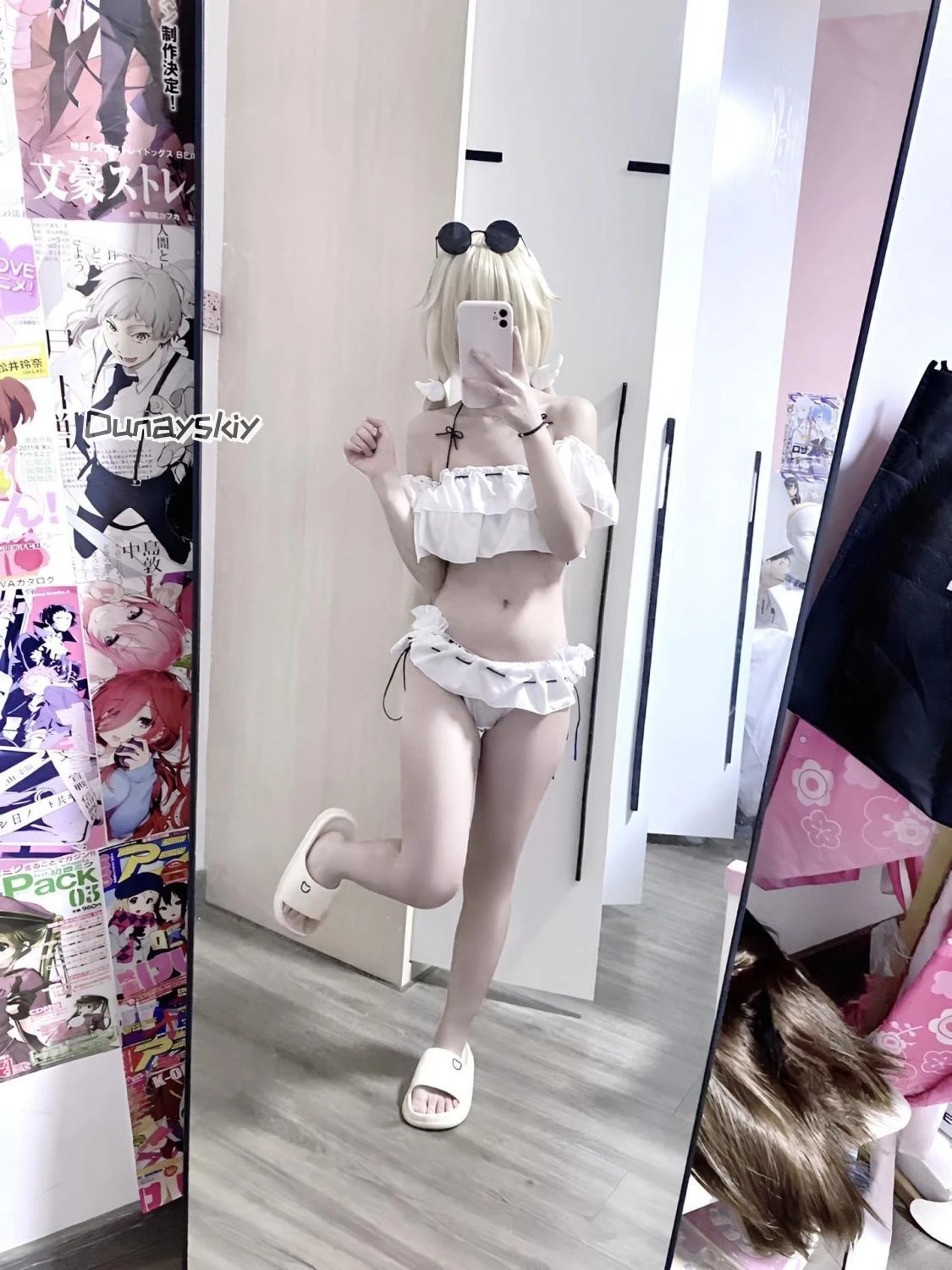 

Игра Синий Архив Ajitani Hifumi Косплей 코스프레 Купальники Лето Милая Лолита Пляж Хэллоуин Купальный Костюм Карнавальная Одежда