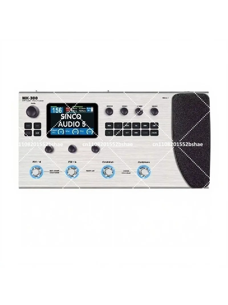 For M-VAVE Electric Guitar Bass Multifunctional Comprehensive Effect, Drum Machine Phrase Loop IR Effect MK-300