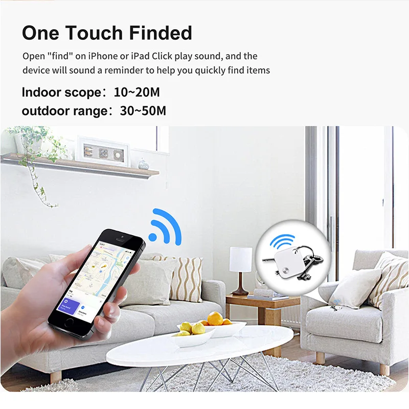 -Border New ProductsfindmyFlatairtagApplicable to Anti-Loss Alarm Device Pet Tracking Locator