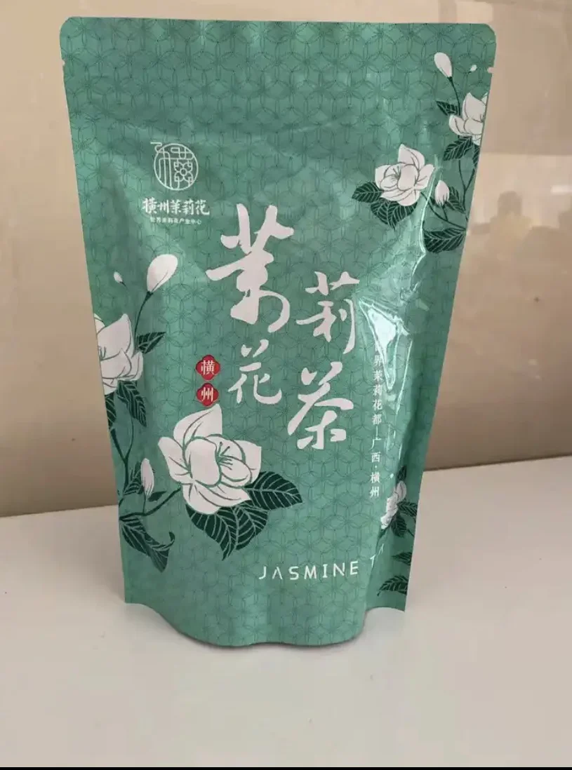 

Top China Jasmine Tea Pot Zipper Bags Jasmine Green Tea Recyclable Sealing No Packing Bag 250g/500g