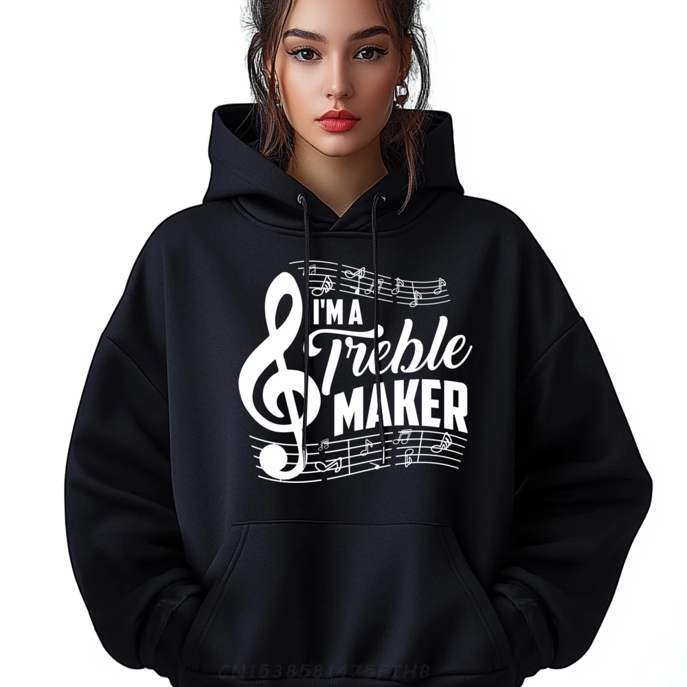 

I im A Treble Maker Music Instrument Lovers Gag Wholesale Tshirts 100 Pcs White Hoodies Men