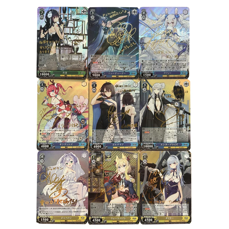 

Azur Lane Golden Signature IJN Taiho DIY самодельная цветная флэш-карта аниме игровая коллекционная карта подарочная игрушка 63*88 мм