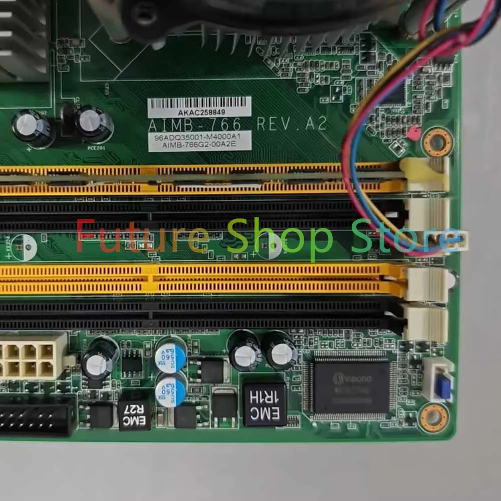 Dual Network Card Industrial Control Motherboard AIMB-766G2-00A2E AIMB-766 REV.A2