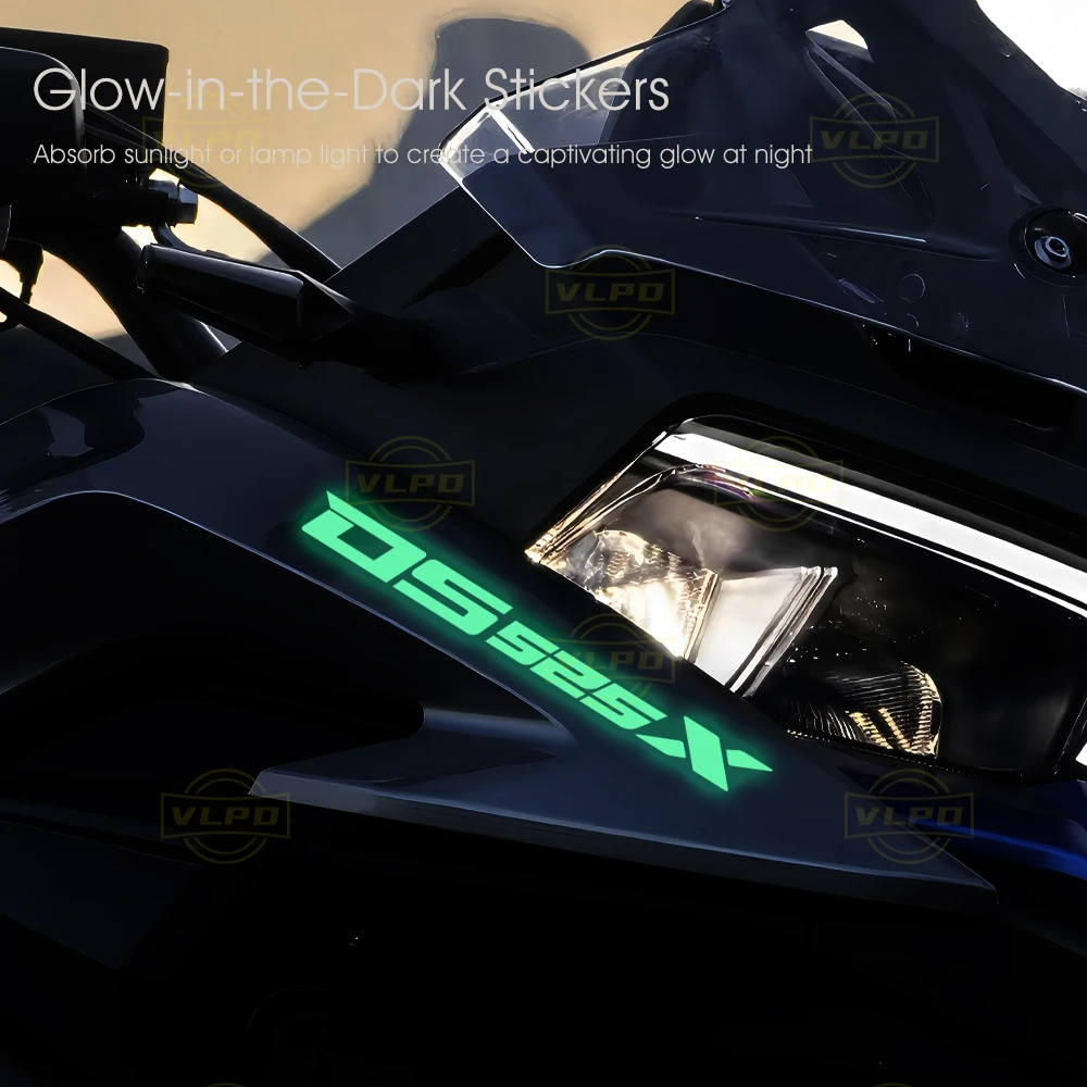 Motorcycle Glow Stickers Waterproof Decal for VOGE 525DSX 525 DSX DSX525 DS525X 2023 2024 2025 Accessories