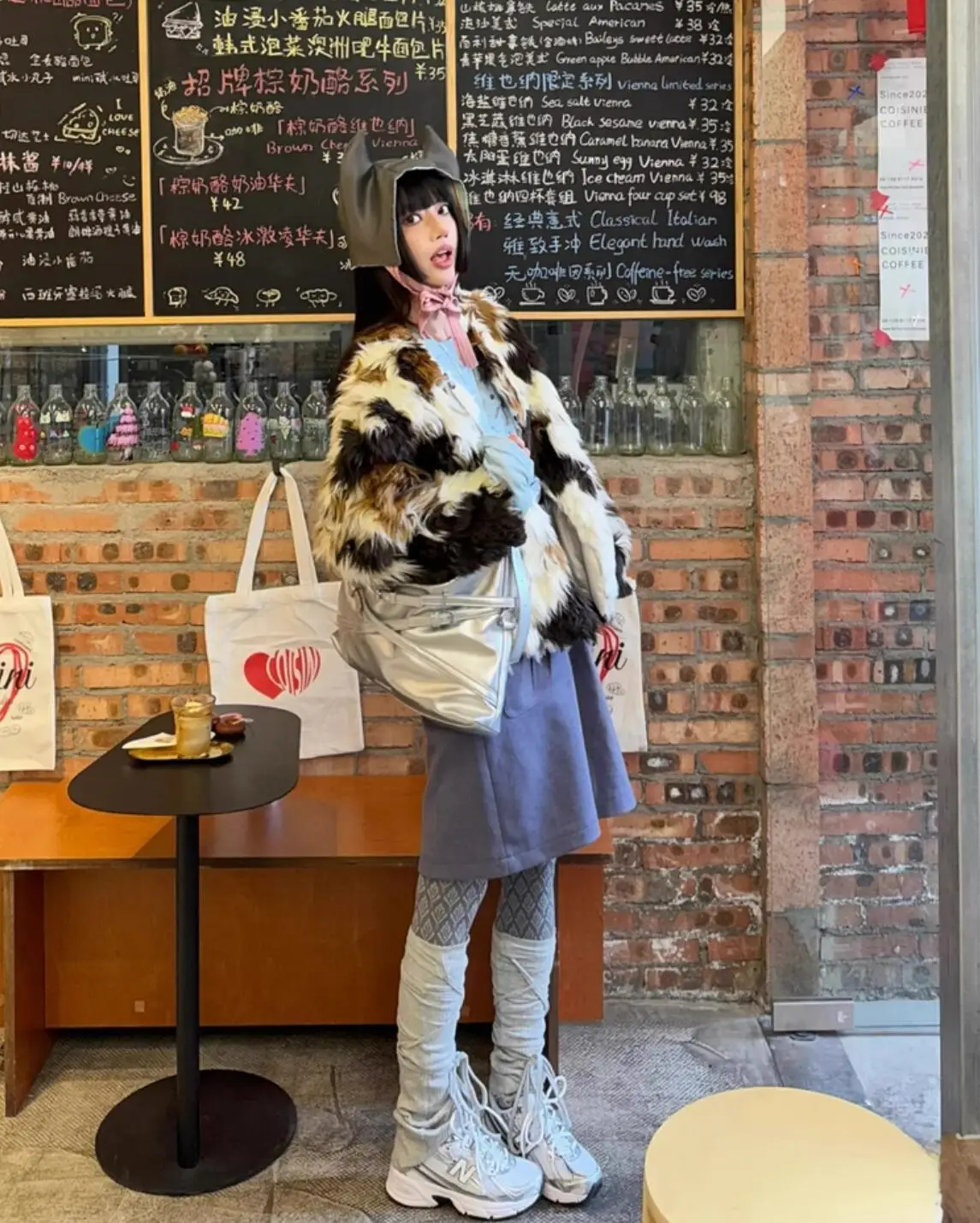 عالية الجودة الشتاء التعادل صبغ البقرة دائرة مجعد شعر أشعث فو معطف فرو الضأن طويلة الأكمام فروي المرأة سترة دافئة شيك ملابس خارجية #3