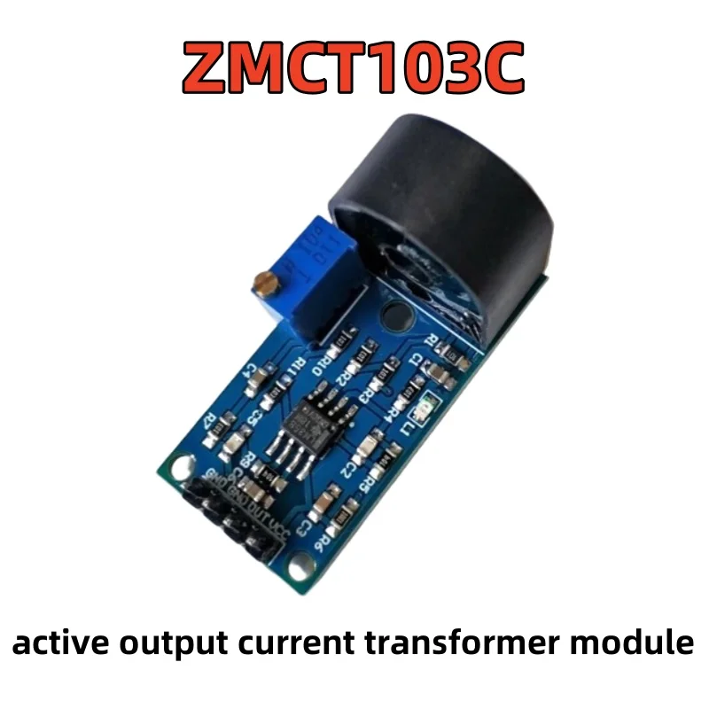 5A range single-phase AC active output current transformer module ZMCT103C current sensor