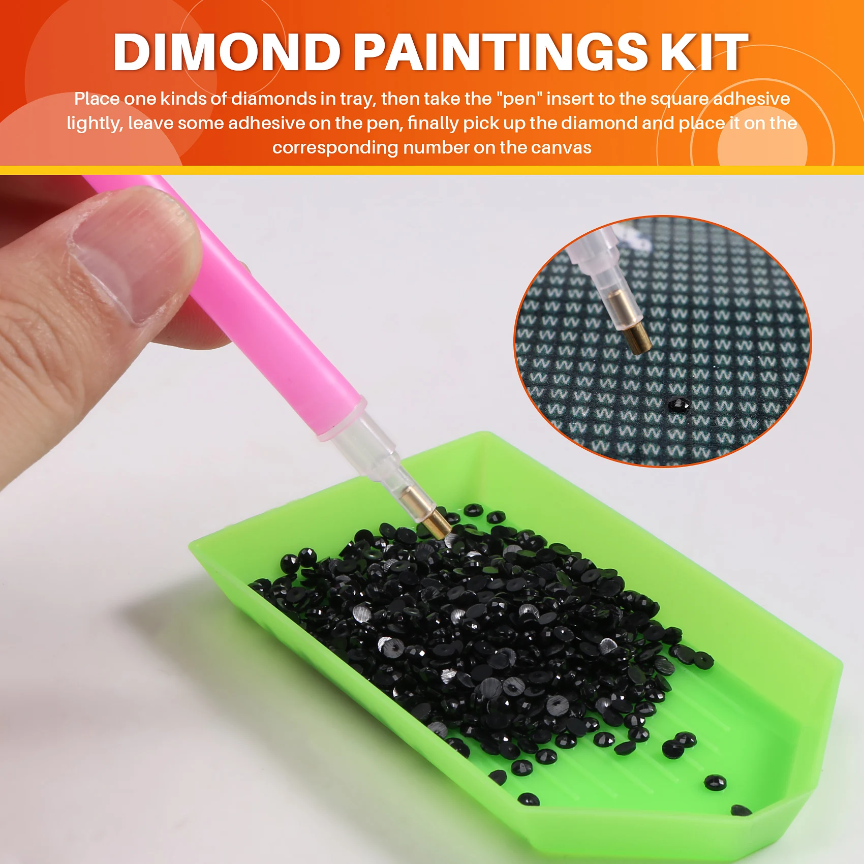 Paint With Diamond Embroidery Diamond Painting Full Round Picture Of Rhinestone Home Decor ,Lucky Fish