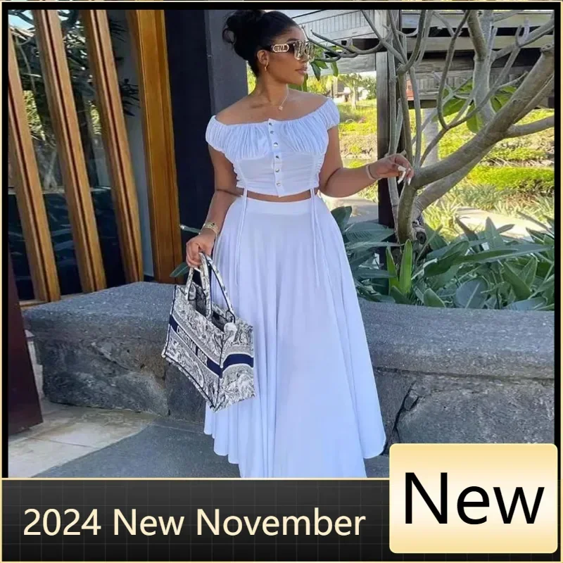 

Customized 2 Piece Set African Style Dresses For Women 2025 Africa Clothing Elegant Ankara Dresses Fashion African Dress For Lad