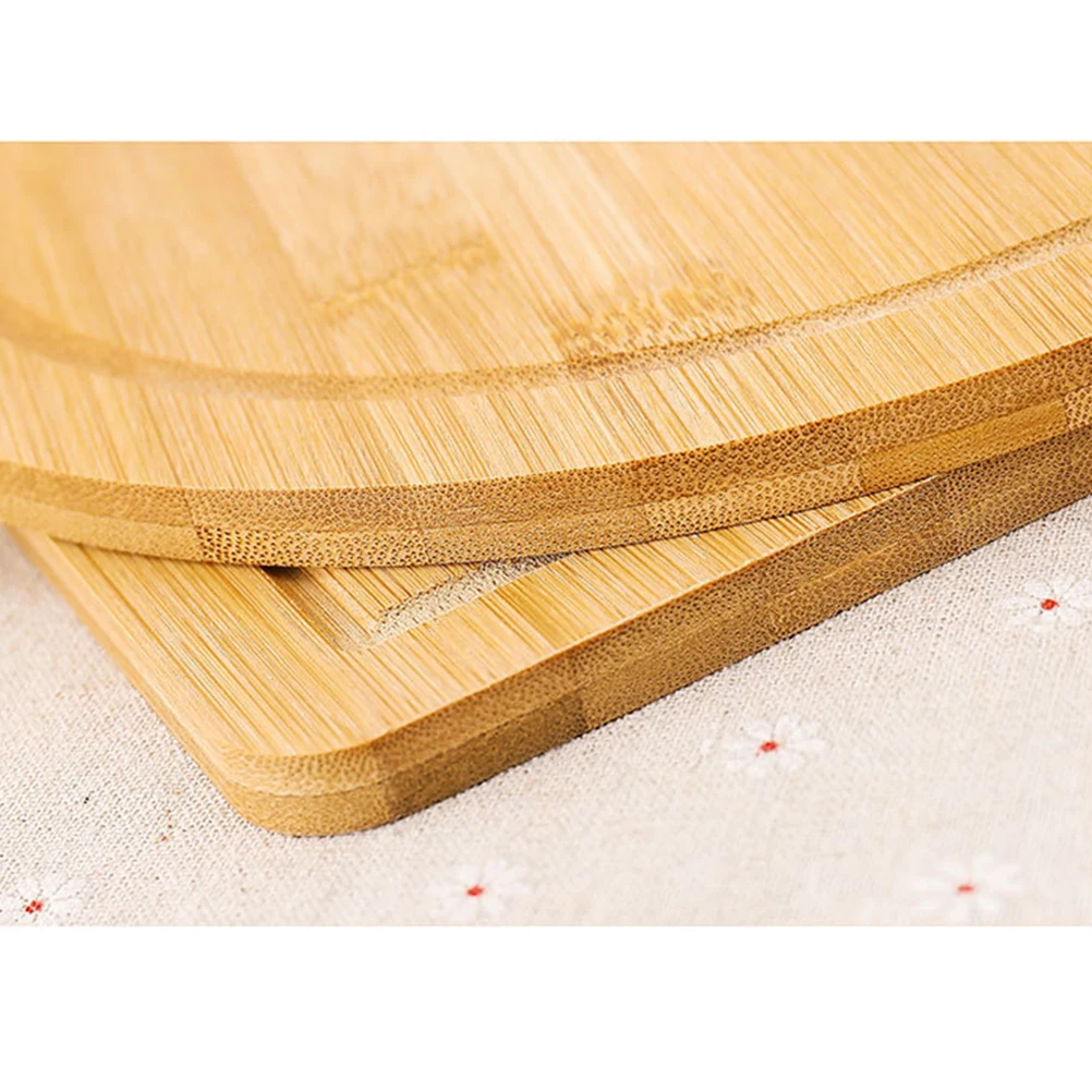

Square Bamboo Cutting Board 2 Sides Mini Cheese Board 33X18Cm Fruit Tray Space
