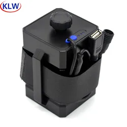 KLW New DIY 4pcs 26650 Waterproof Battery Pack Box Mobile Power Dual Output Interface 16V And 5V Large Capacity Powered Holder