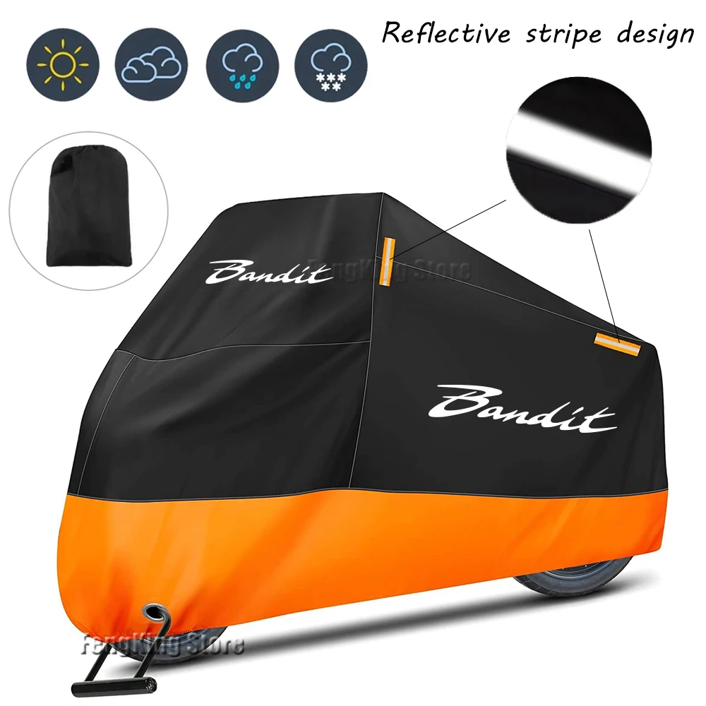 

for SUZUKI Bandit 1200 1250 1250S 1250F Motorcycle Cover Waterproof Outdoor All Season Dustproof UV Protective Moto Rain Cover