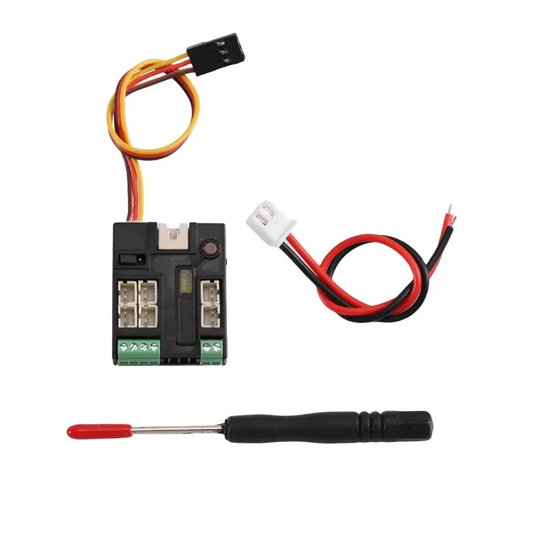WOWFU-Flash Strobe Module LED Light Control Host Model KZQ-L03 For 1/14 Tamiya RC For SCANIA 770S Volvo BENZ Truck Parts