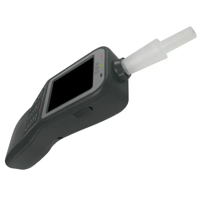 Top Listed Supplier  High-Performance  Manual Operated Alcohol Tester Breathalyzer A65 Alcohol Detector Quickly Get Results