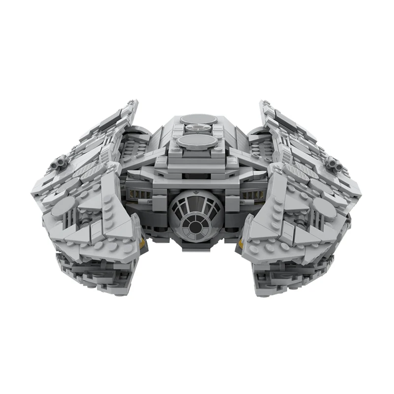 Set di Costruzioni Personalizzabili da 807 Pezzi, Modello di Astronave Spaziale MOC, Design Creativo, Giocattolo DIY Semplice e Popolare, Regalo di Compleanno