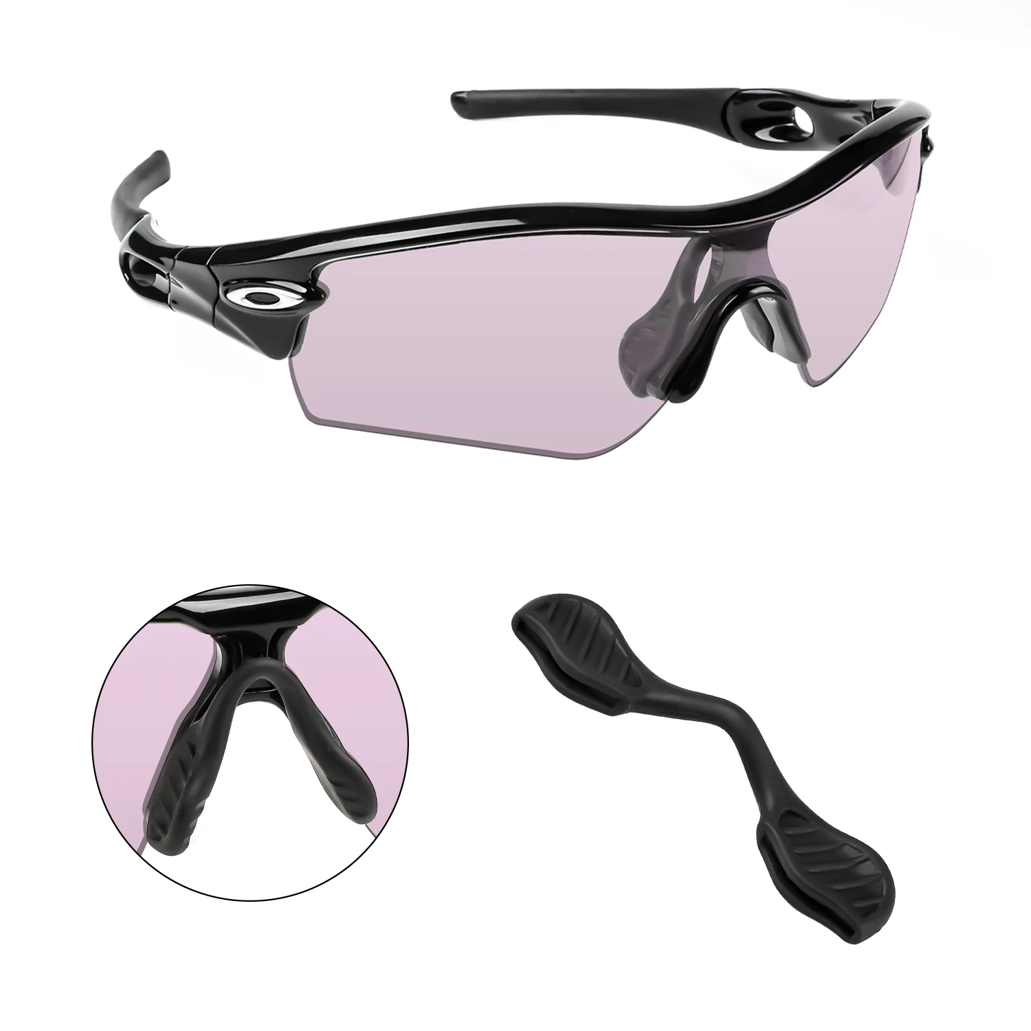 Suitable for Oakley RadarLock Path OO9181 OO9206 Replacement Nose Pads Compatible With RadarLock Path OO9181 OO9206 Frame