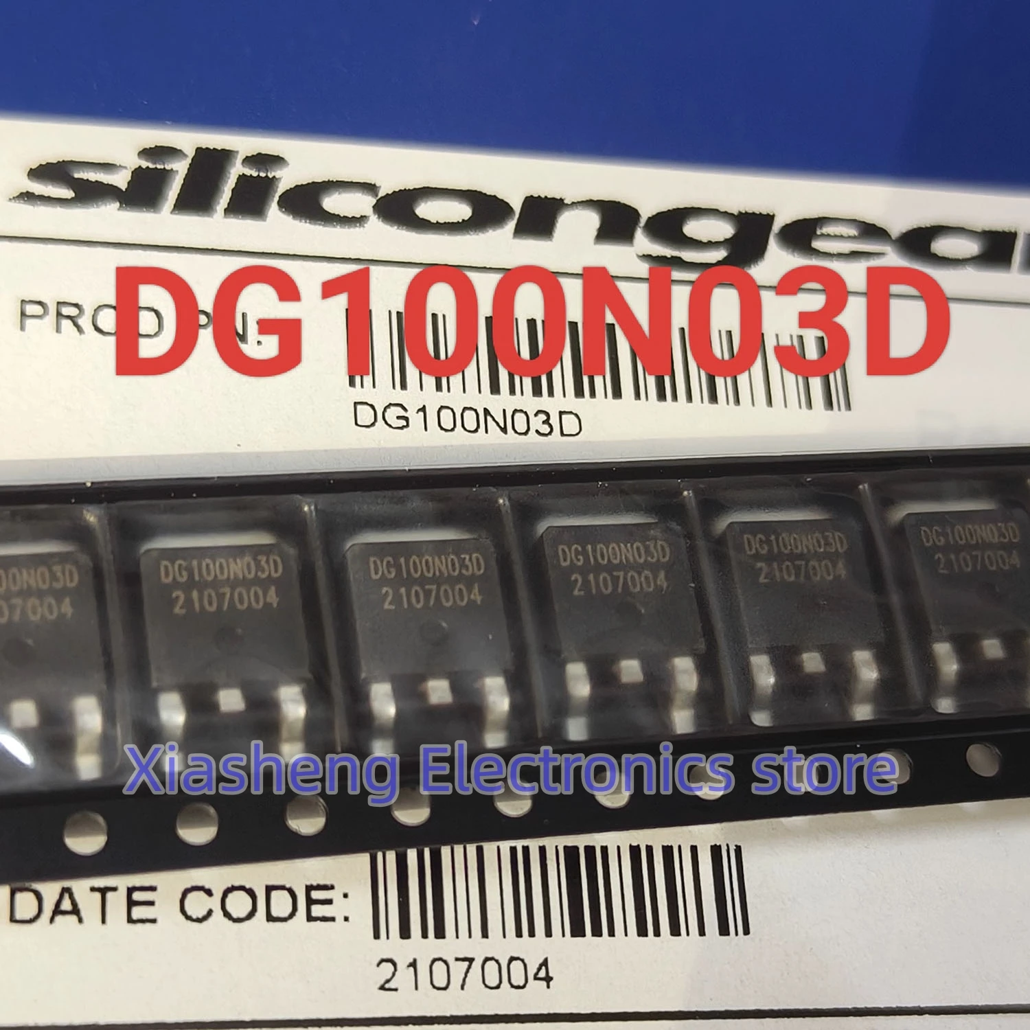 

New Original 10Pcs DG100N03D TO-263 100V 71A MOSFET Transistor In Stock Good Quality