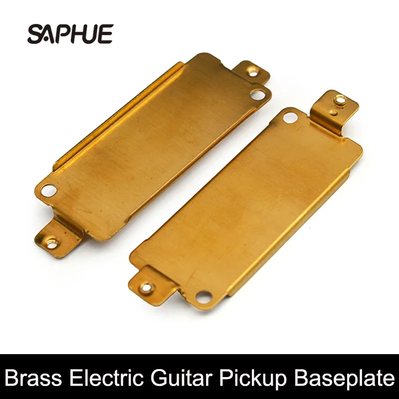 

30Pcs Brass Electric Guitar Pickup Baseplate Brass Mini Humbucker Baseplate 67x27mm Pickup Parts