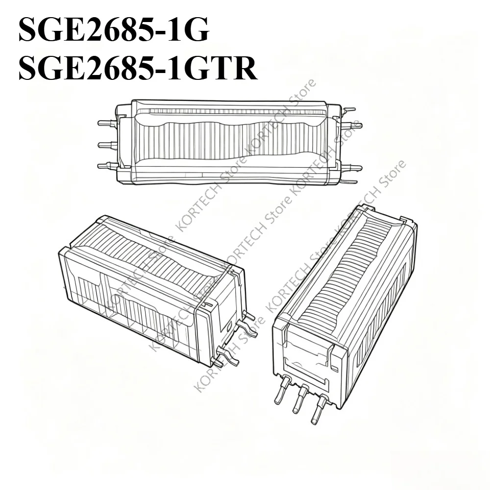 Original SGE2685-1G SGE2685-1GTR transformer High Voltage Transformer case for A6/Q7 Mercedes instrument cluster LCD LB070WV1-T