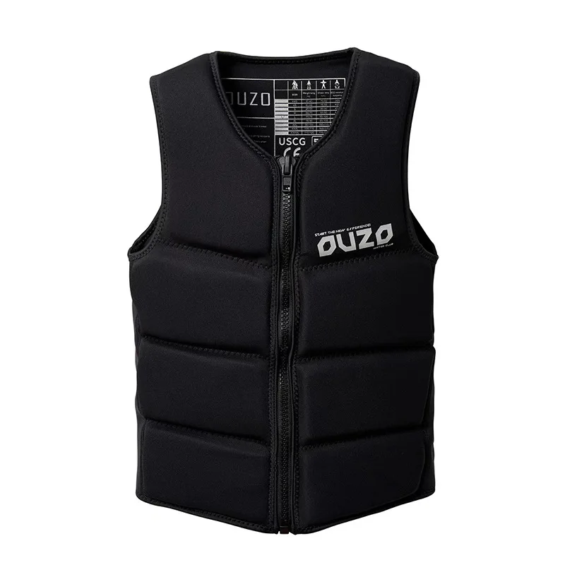 

Life jacket Men's and Women's life vest PVC Adult Rafting Surfing Buoyancy Vest Swimming Waistcoat